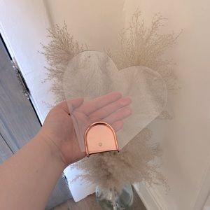 2 for $25 ✨ Organic Heart Shaped Picture Frame with Rose Gold Stand